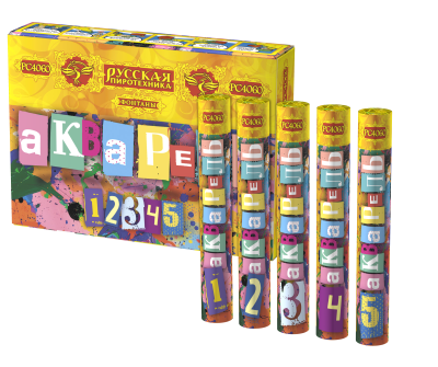 Акварель Фонтан пиротехнический купить в Катайске | katajsk.salutsklad.ru