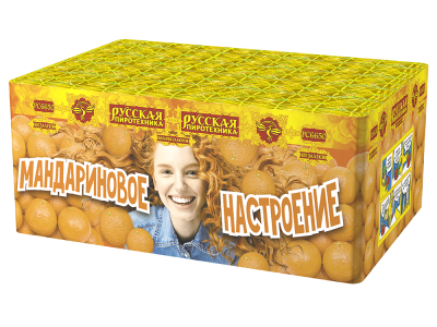 Мандариновое настроение Фейерверк купить в Катайске | katajsk.salutsklad.ru