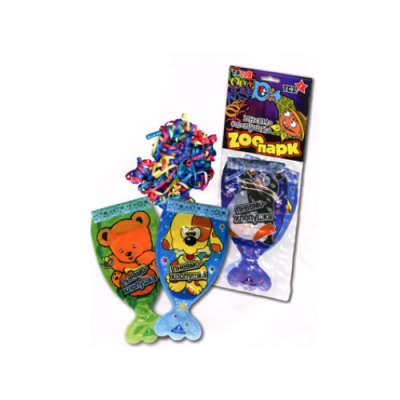 Зоопарк ТСЗ Надувная хлопушка купить в Катайске | katajsk.salutsklad.ru