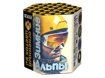 Зимние Альпы Батарея салютов купить в Катайске | katajsk.salutsklad.ru