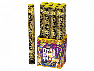 Праздничная 50 Пневматическая хлопушка купить в Катайске | katajsk.salutsklad.ru