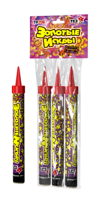 Золотые искры Пиротехнический фонтан купить в Катайске | katajsk.salutsklad.ru