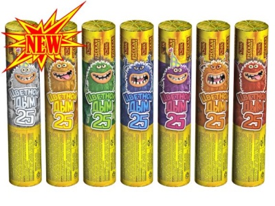 Цветной дым 25 Цветной дым купить в Катайске | katajsk.salutsklad.ru